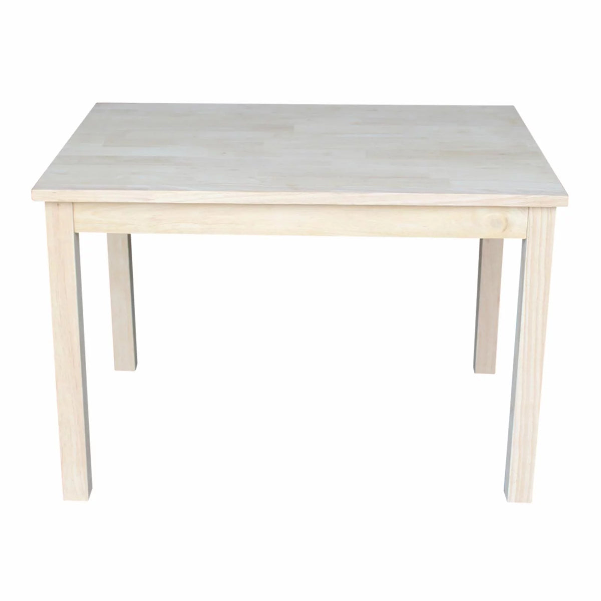 Unfinished Solid Wood Children's Table V870967