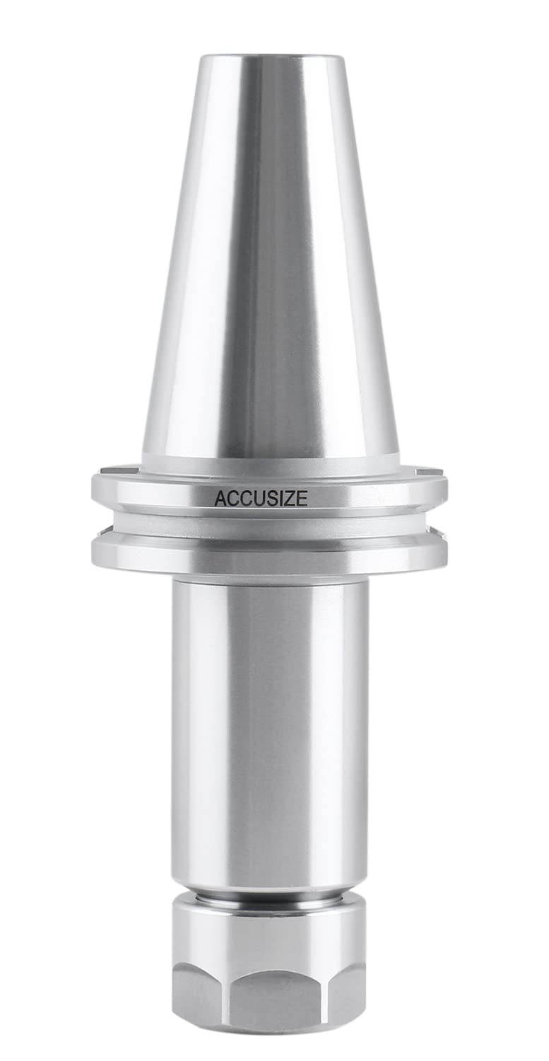 Cat40 V-Flange Collet Chuck for Er16 Collets, Draw Bar Thread 5/8-11'', 2.76'' Projection Length T5810