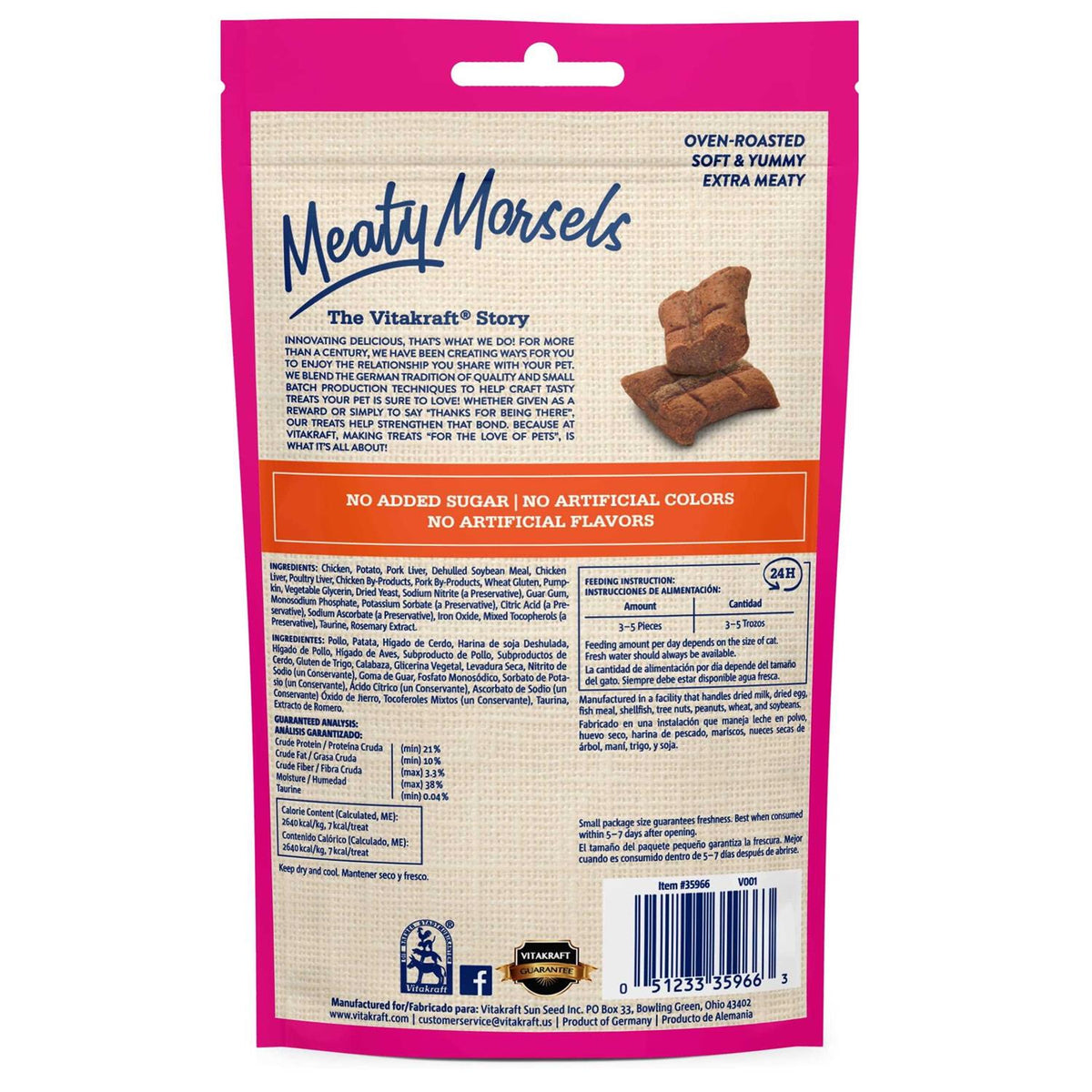 Chicken Salmon Cat Treat L452