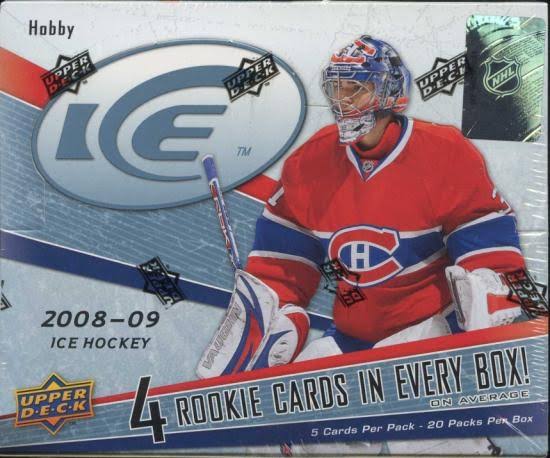2008-09 Upper Deck Ice Hockey Hobby Box Z587452