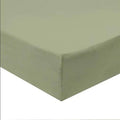 Sage 100% Cotton 600 Thread Count Fitted Sheet Q83872