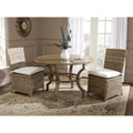 Rattan Side Chair Set of 2 Natural W6437