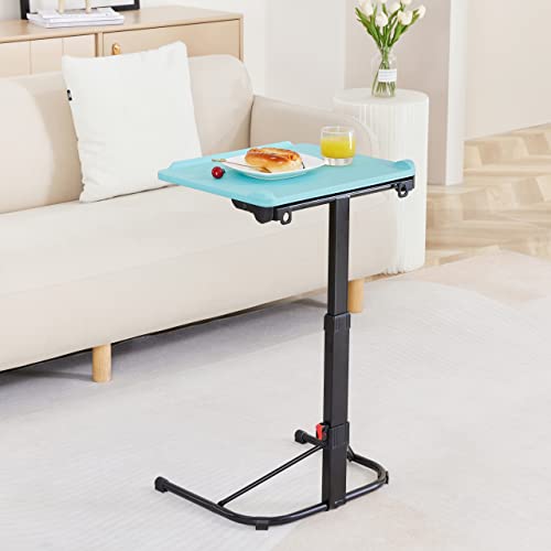 Light Blue Folding TV Tray Table C579