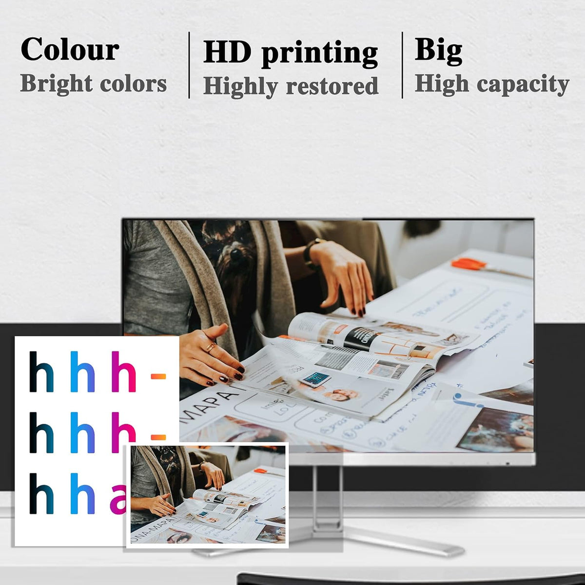 3 Pack High Yield Toner Cartridge for Brother Printer F709