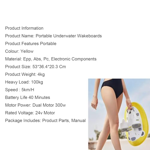 Underwater Propeller Scooter with Battery and Dual Motor Drive P6352