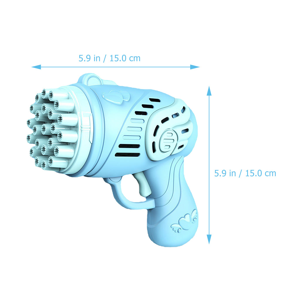23 Hole Bubble Machine Bubble Blower Toy F855908