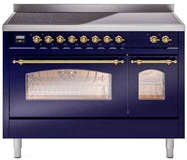 Blue Induction Range with Electric Oven A61029