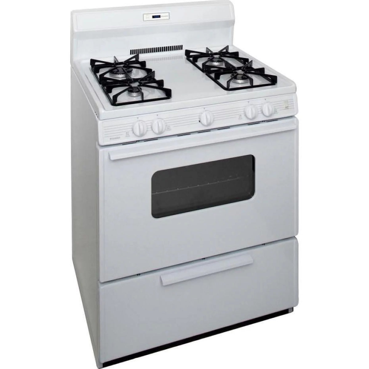 30" Free Standing Gas Range White Y5092