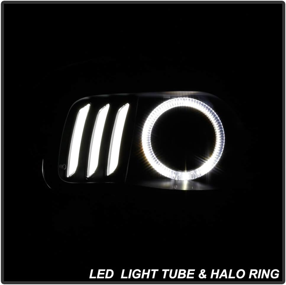 2014-2018 Jeep Cherokee Black Housing Projector Headlights Assembly T633663