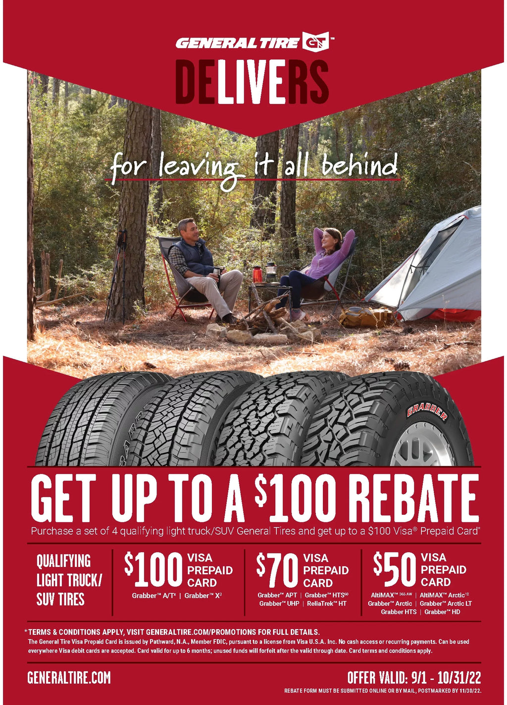 All Terrain Tire LT265/70R18 124S C669450