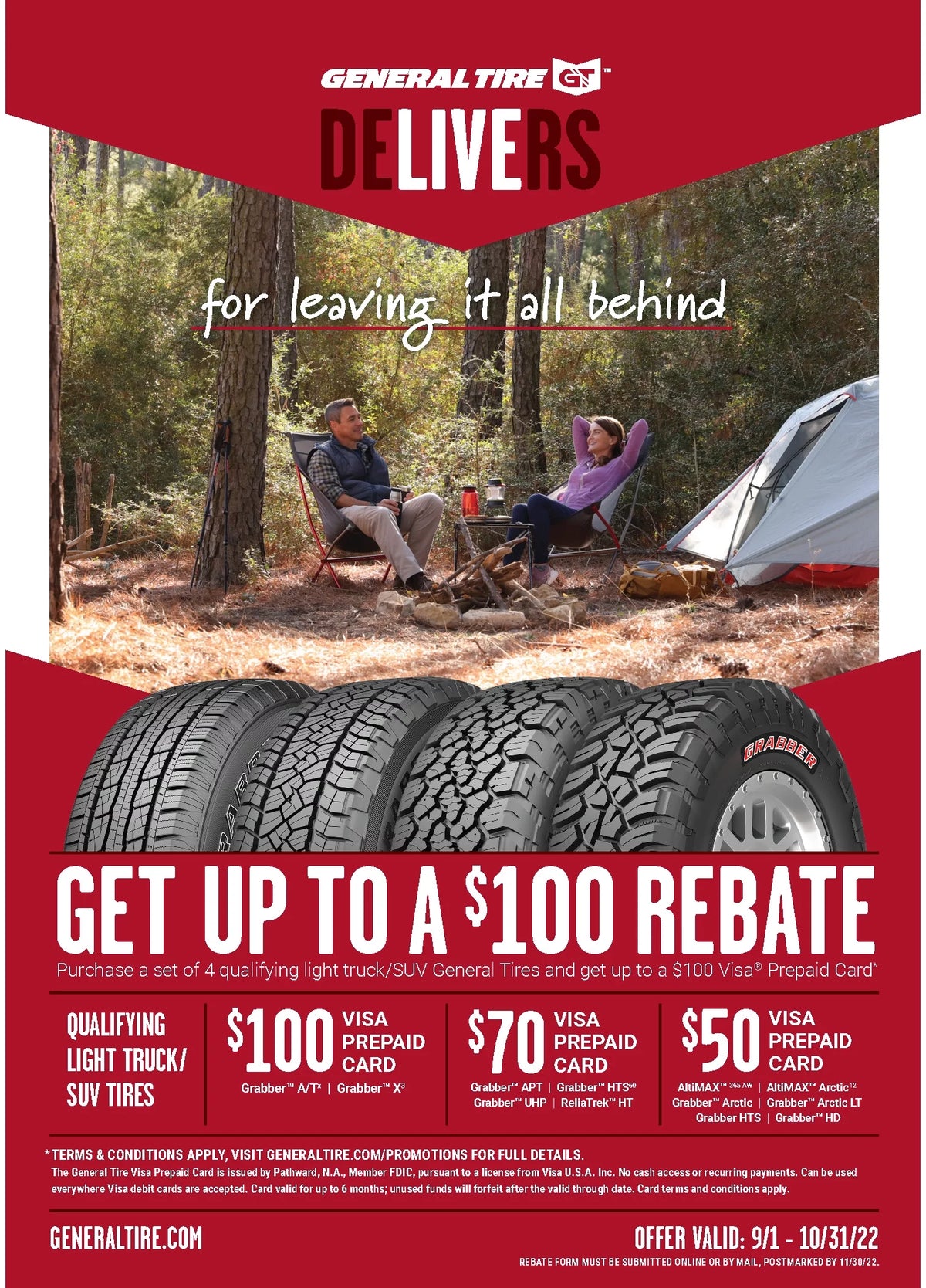 All Terrain Tire LT265/70R18 124S C669450