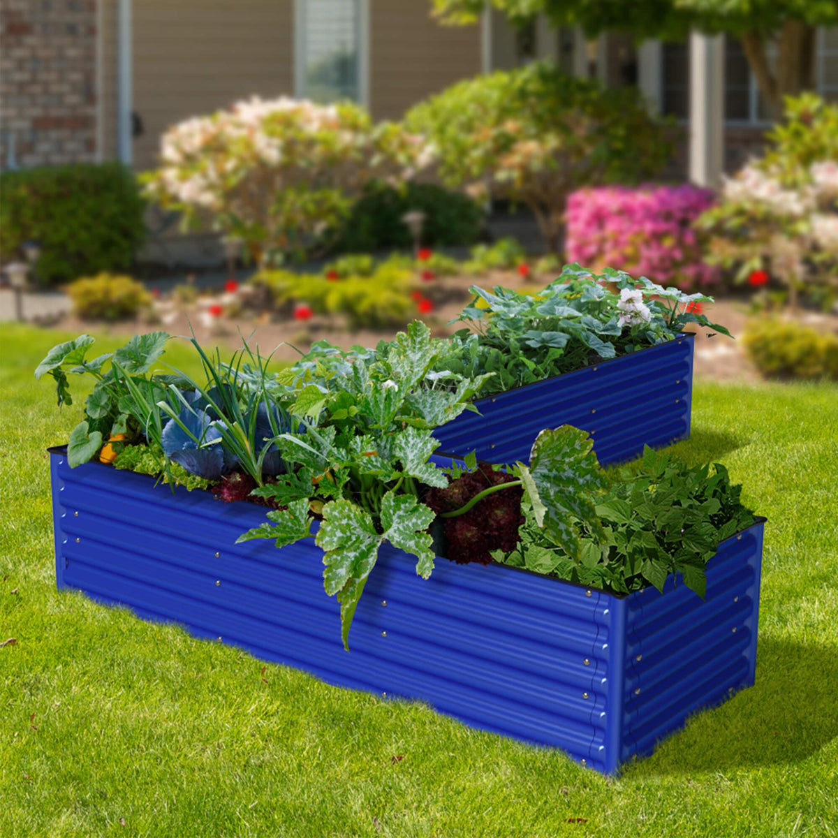 17 Tall L Shape Raised Garden Bed X620708