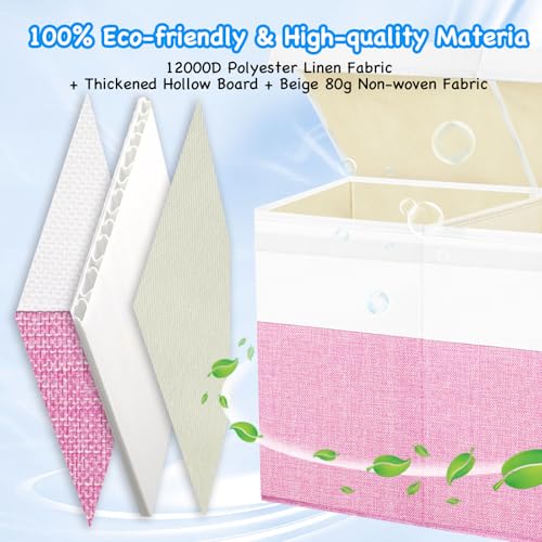 Large Grey Toy Box Chest with Lids D199751