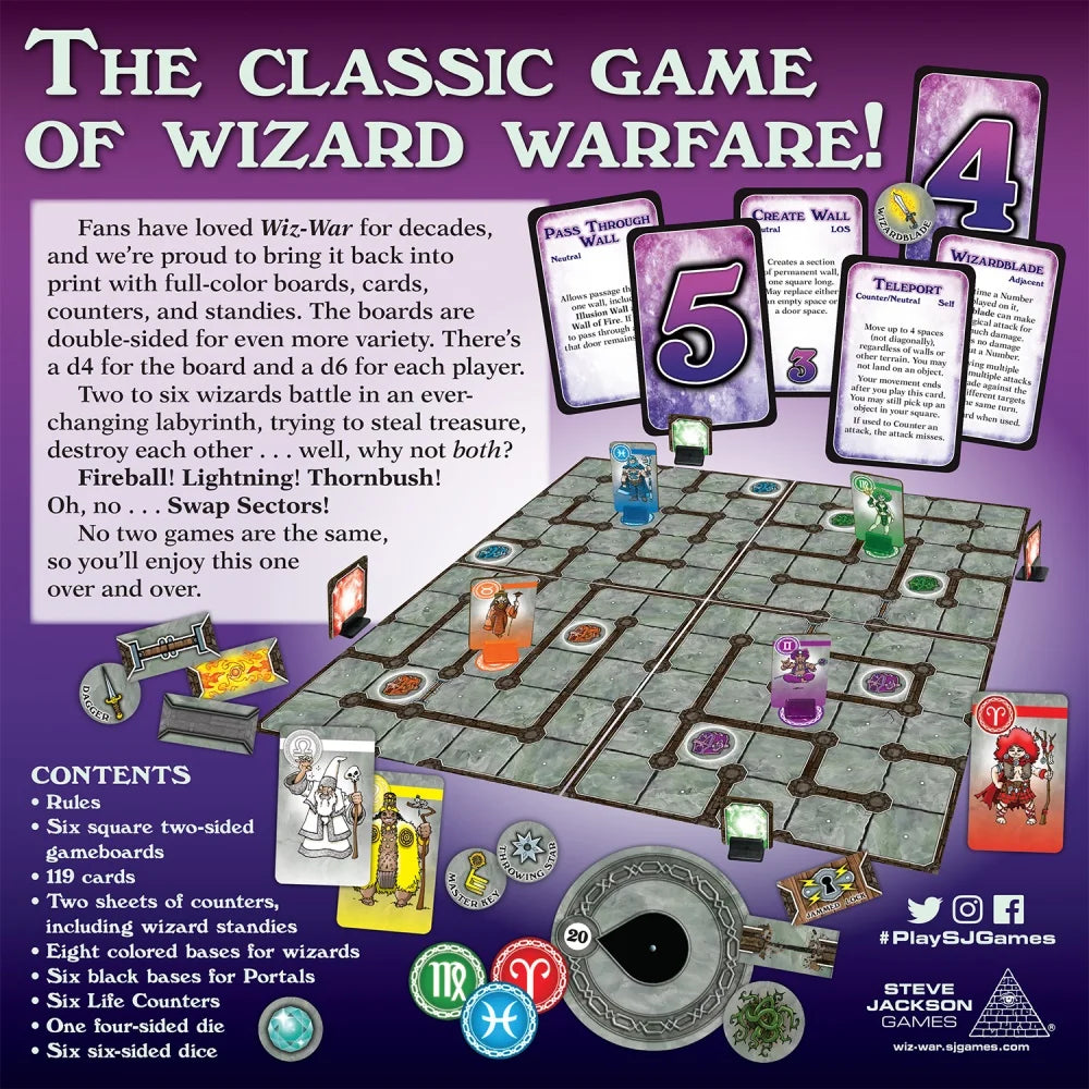 Wizard Warfare Game O755589