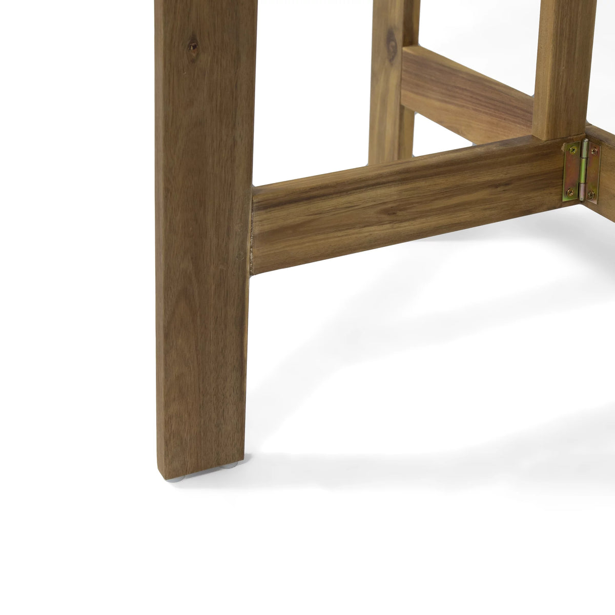 Acacia Wood Half Round Folding Bistro Table D553