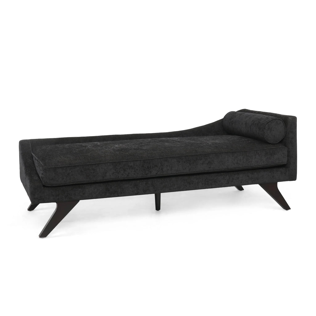 Mid Century Modern Fabric Chaise Lounge A2718