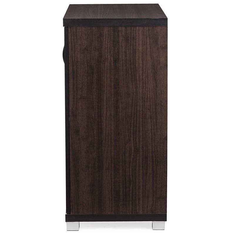 Dark Brown Curio Cabinet J676