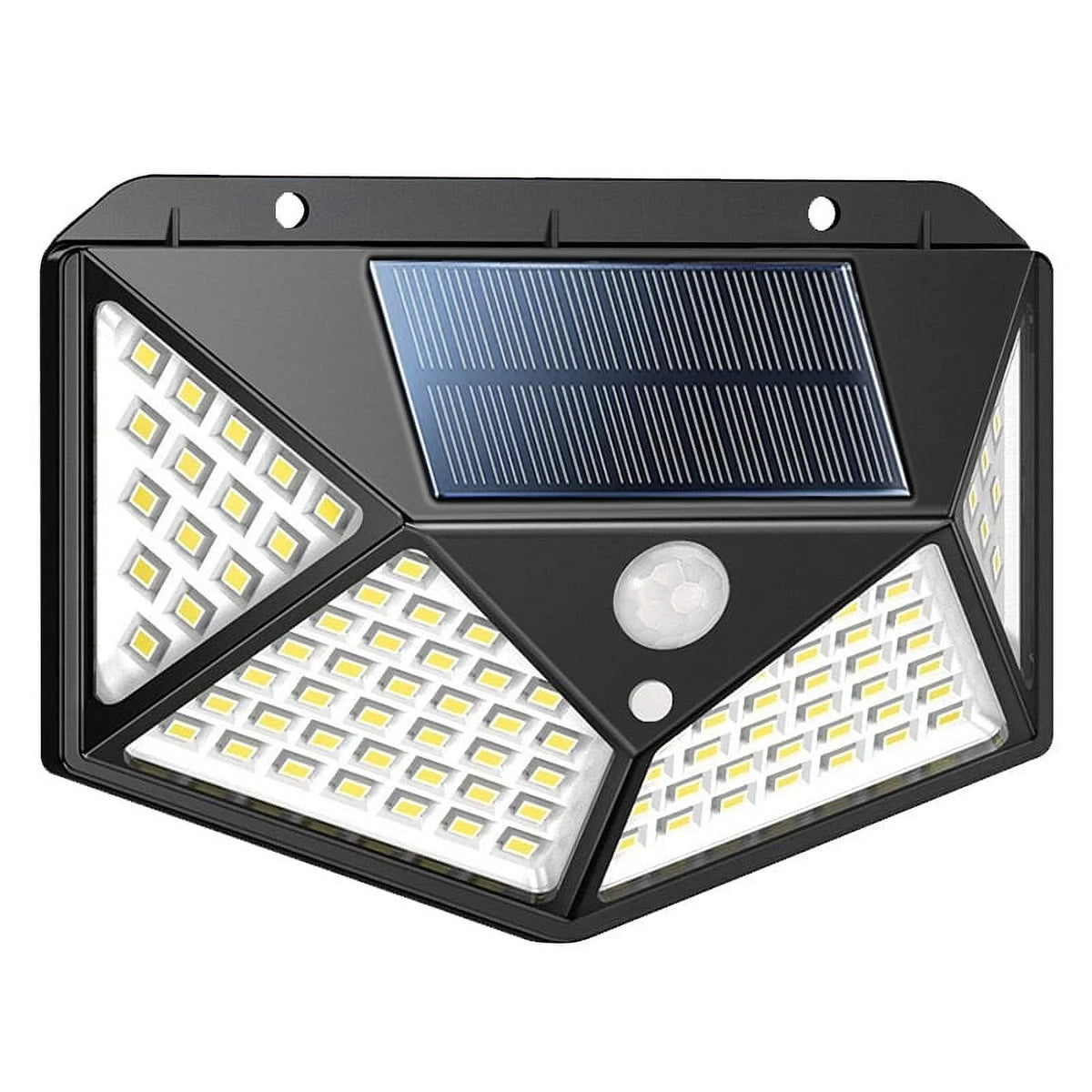 100LED Solar Motion Sensor Light IP65 Waterproof 4Pcs I7141