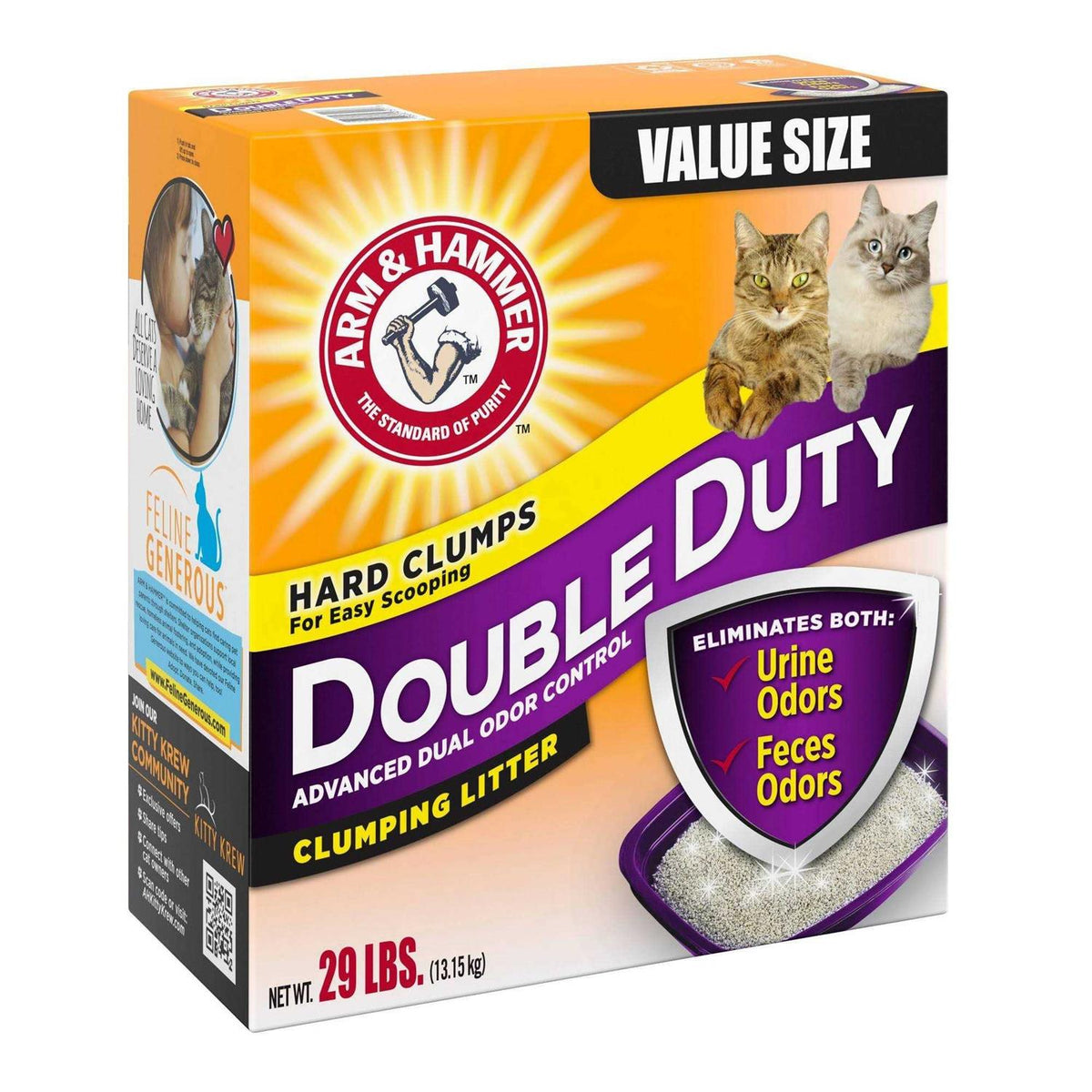 Double Duty Clumping Cat Litter M162600
