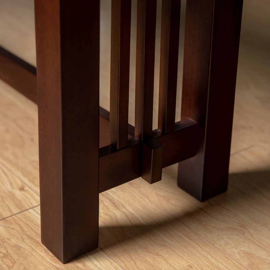 Cappuccino Wood Kitchen Dining Bench S1892