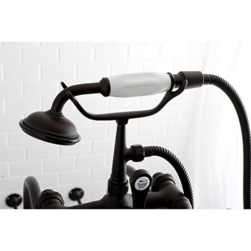 Vintage Tub Filler Combo with Lever Handle, Polished Chrome W6549