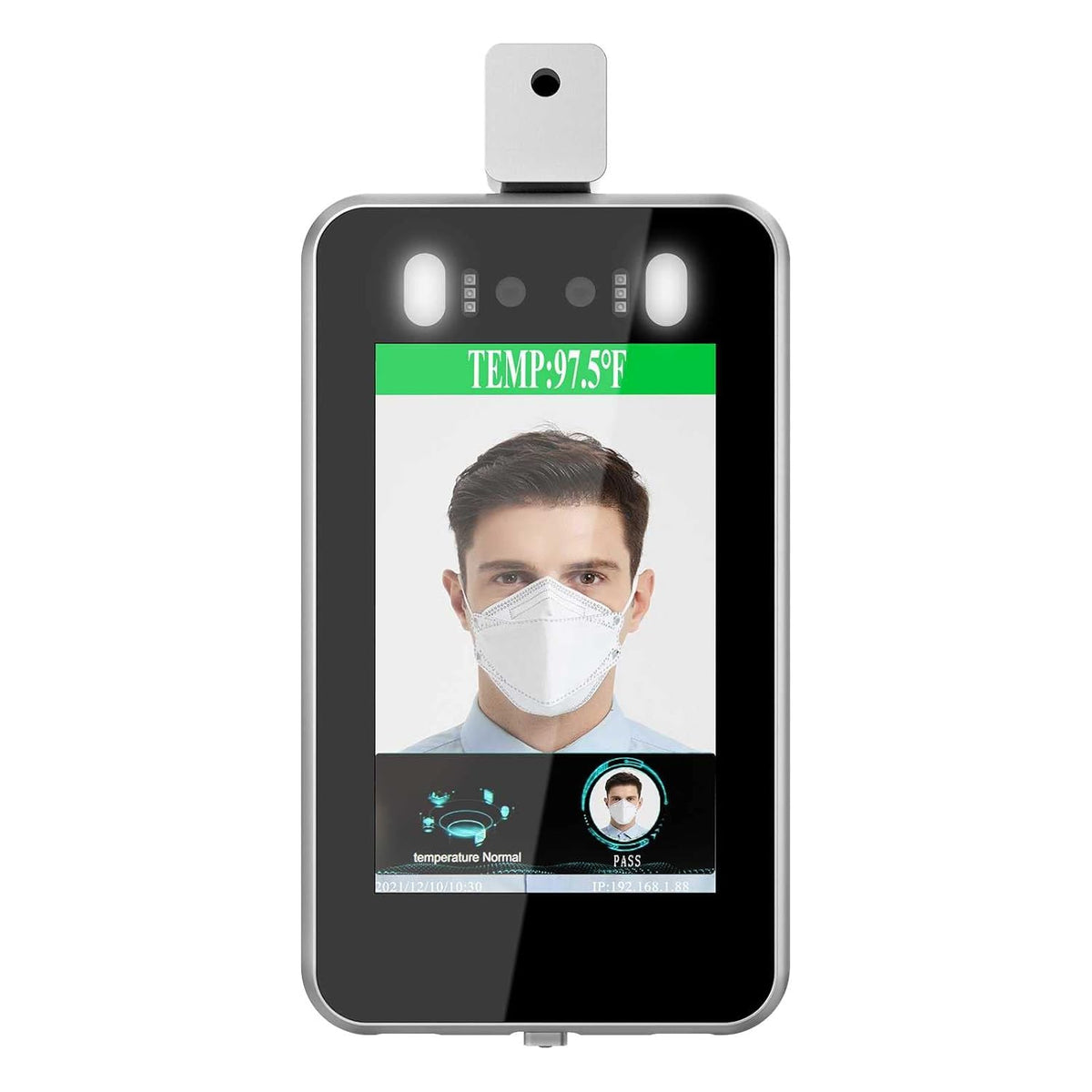 Non-Contact Face Recognition Body Temperature Scanner Kiosk Q768352