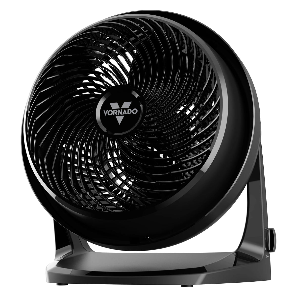 Black Whole Room Air Circulator Floor Fan Q870783