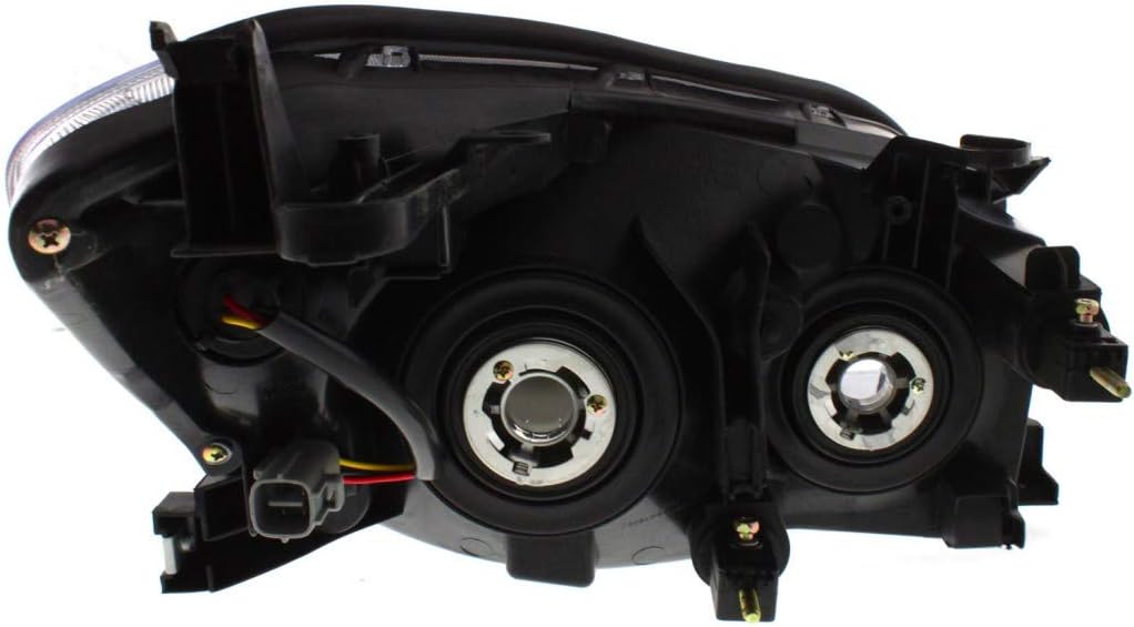 Black Housing Headlight Pair for 2006 2007 2008 Toyota RAV4 K908652