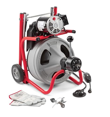 Drain Cleaning Drum Machine Kit with Cable I605100
