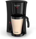 Personal Coffeemaker with Travel Mug, Black/Beige S559