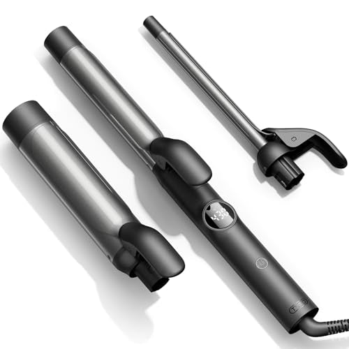3 in 1 Ceramic Hair Curler 1/2, 1, 1 1/2 Inch X551