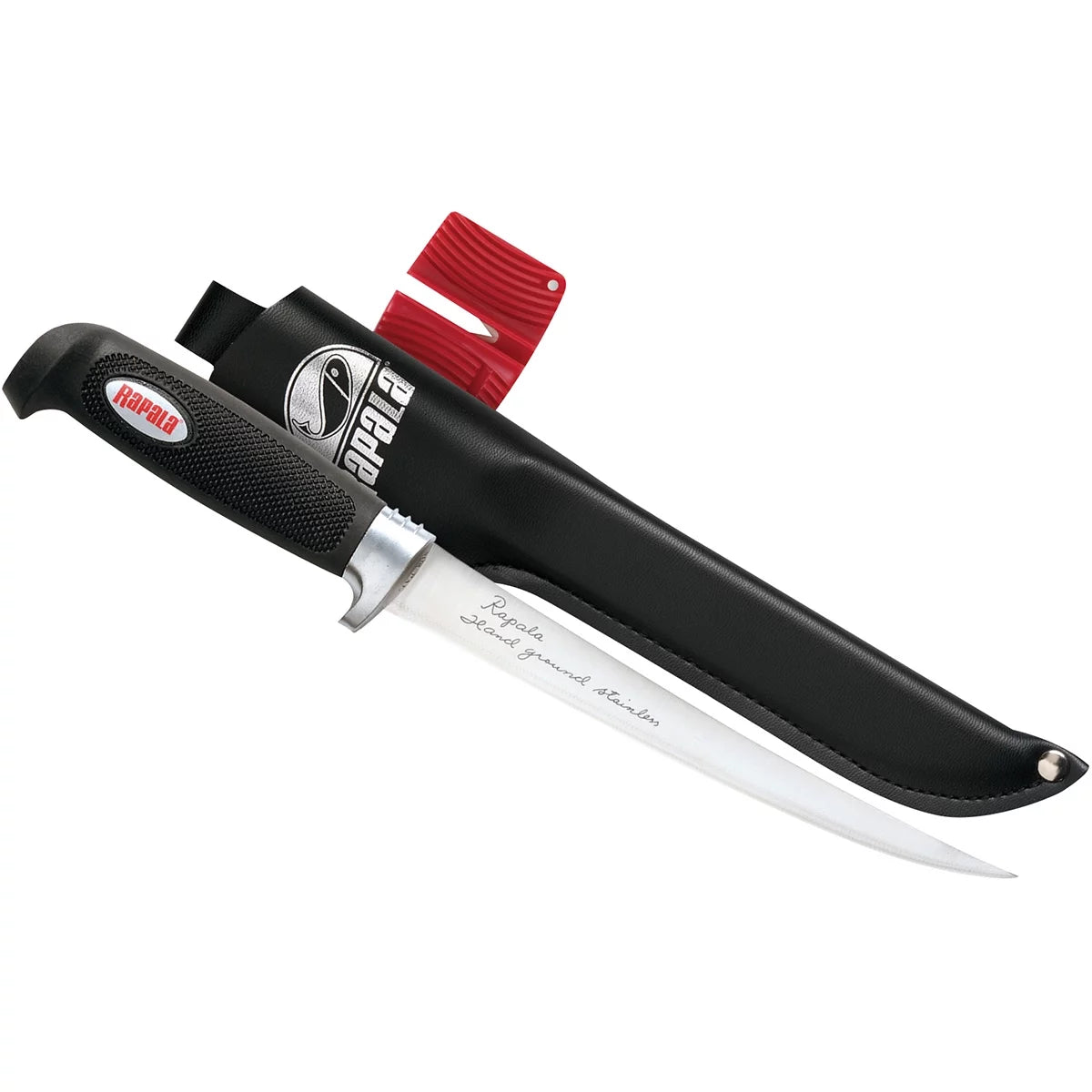 9" Soft Grip Fillet with Sheath and Sharpener O7720