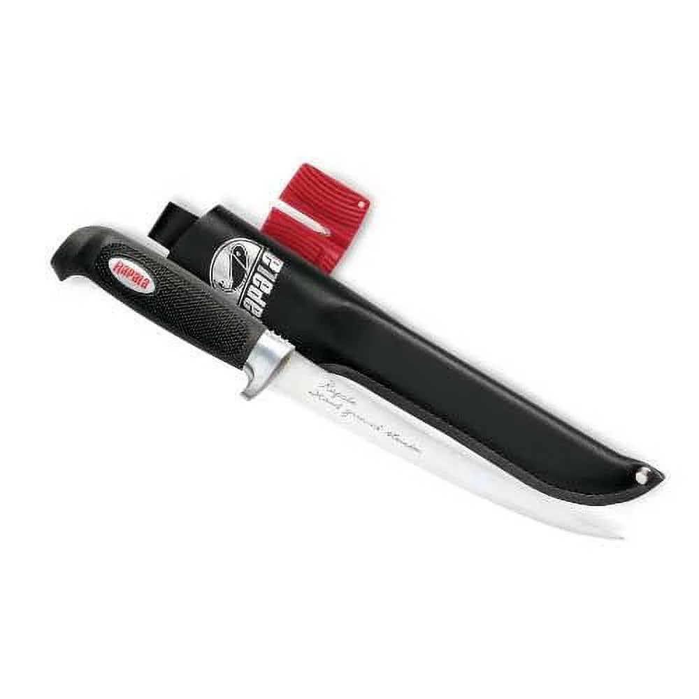 9" Soft Grip Fillet with Sheath and Sharpener O7720