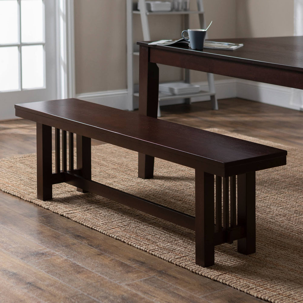 Cappuccino Wood Kitchen Dining Bench S1892