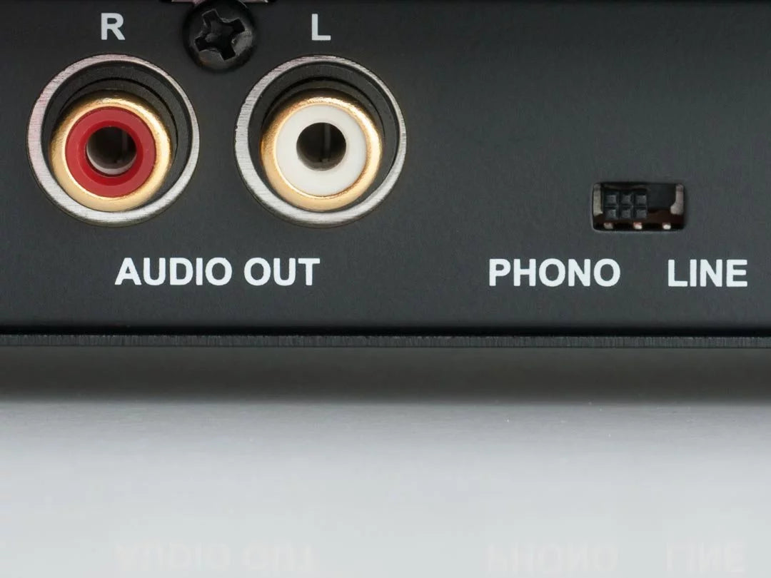 Belt Drive Manual Turntable with Built-In Preamp A624