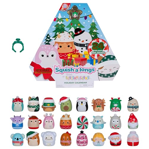 Holiday Countdown Calendar with 24 Mini-Squish L8957