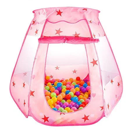 Folding Princess Ball Pit Tent J22411