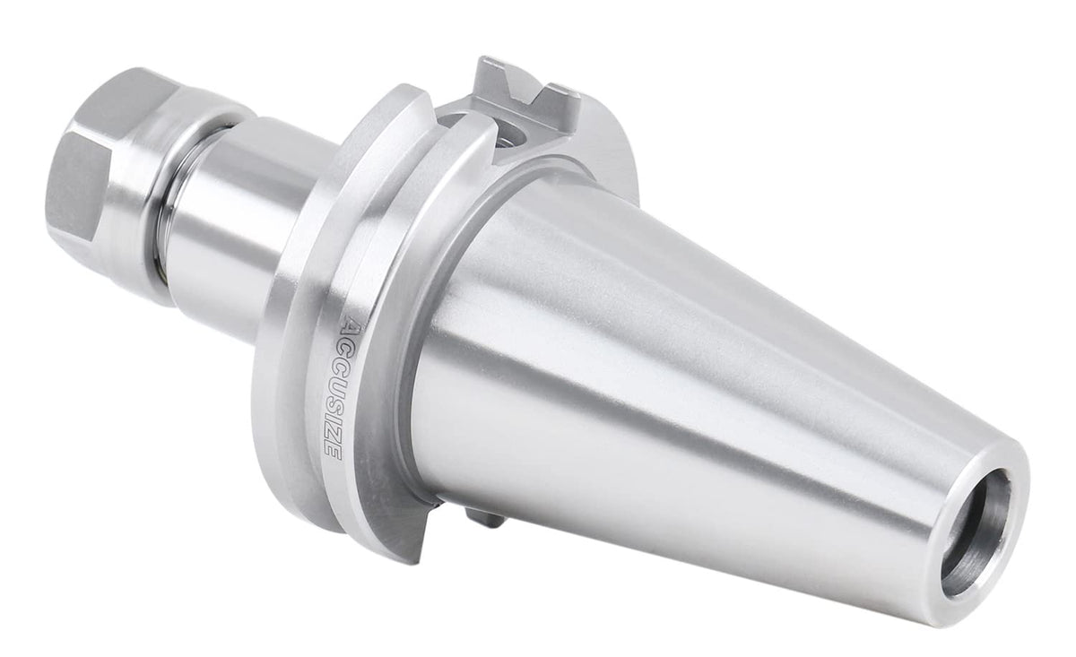 Cat40 V-Flange Collet Chuck for Er16 Collets, Draw Bar Thread 5/8-11'', 2.76'' Projection Length T5810