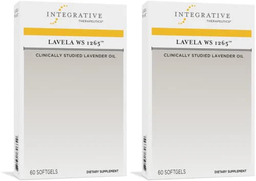Lavender Essential Oil Supplement 60 Softgels 2 Pack F47415