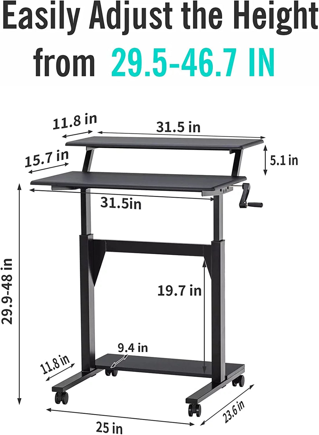 Adjustable Height Standing Desk R165497