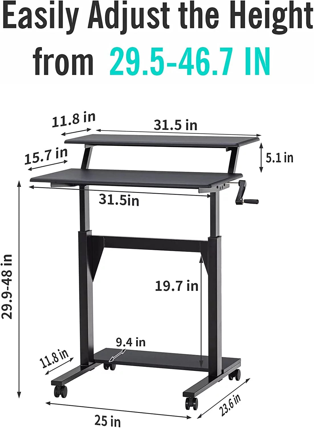 Adjustable Height Standing Desk R165497