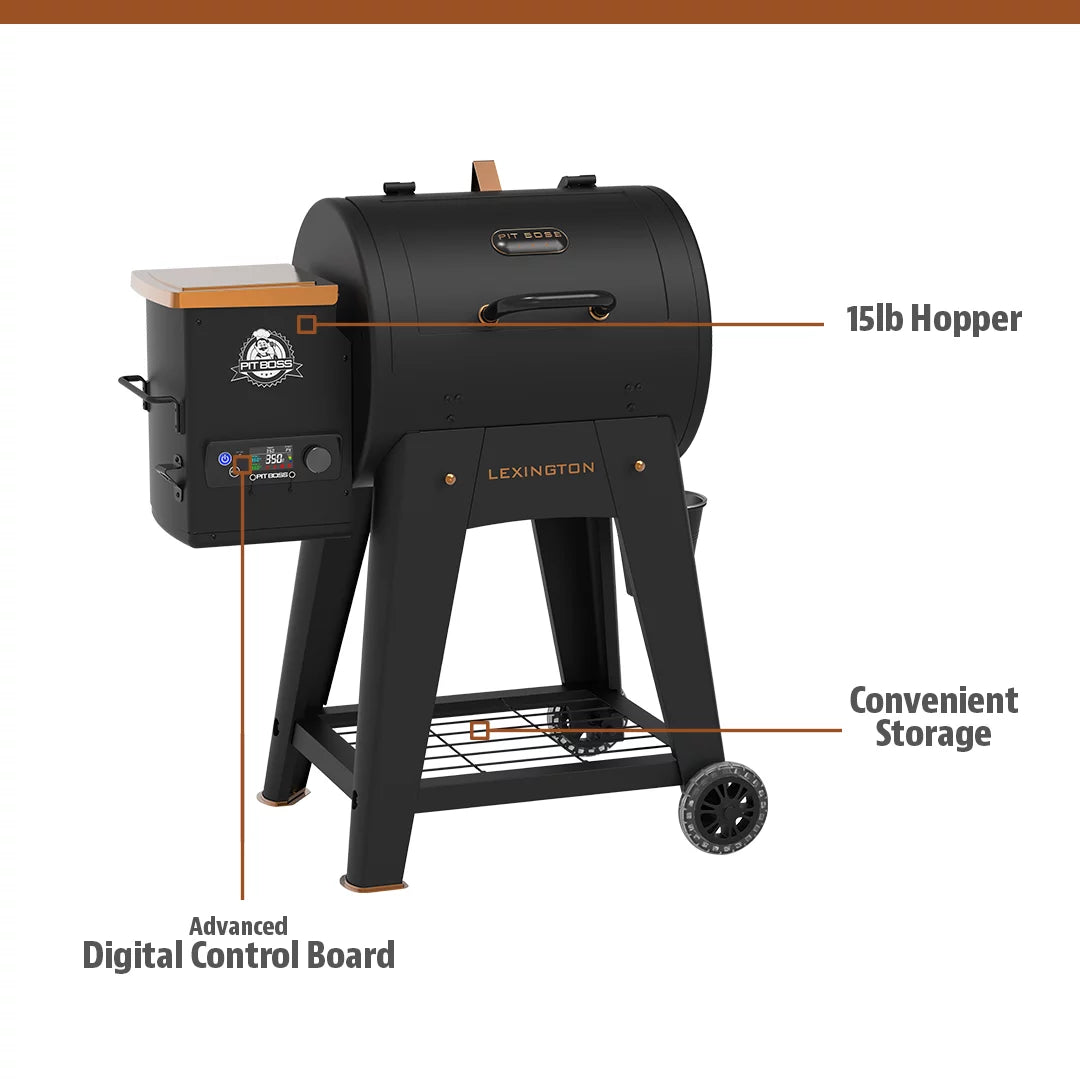 Wood Fired Pellet Grill and Smoker C110