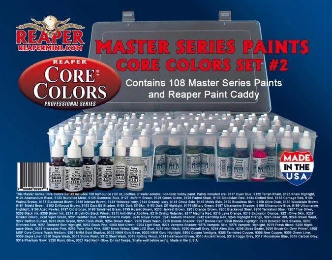 Master Series Core Colors Set K342528