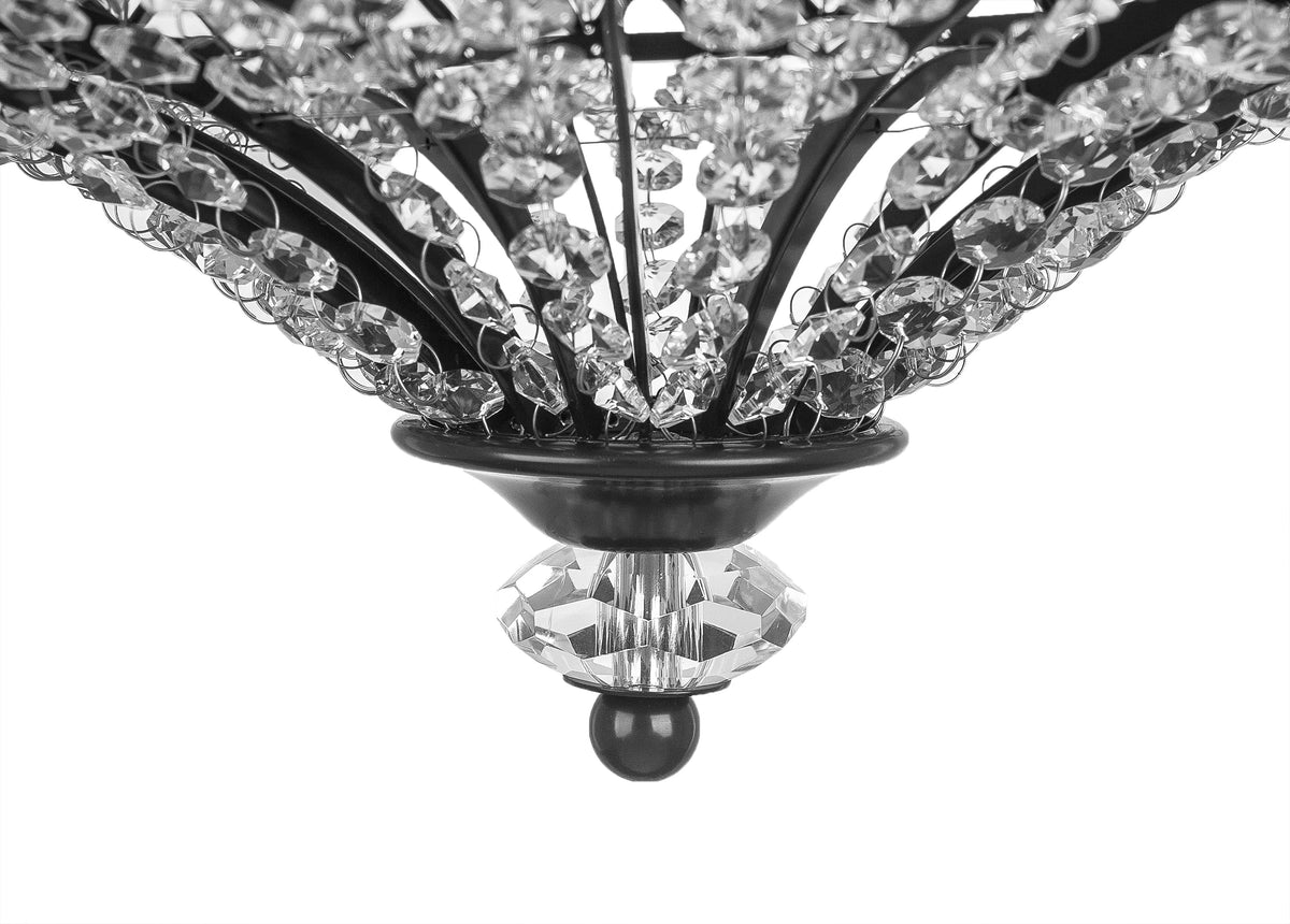 2-Light Semi-Flush Mount Ceiling Light I4016
