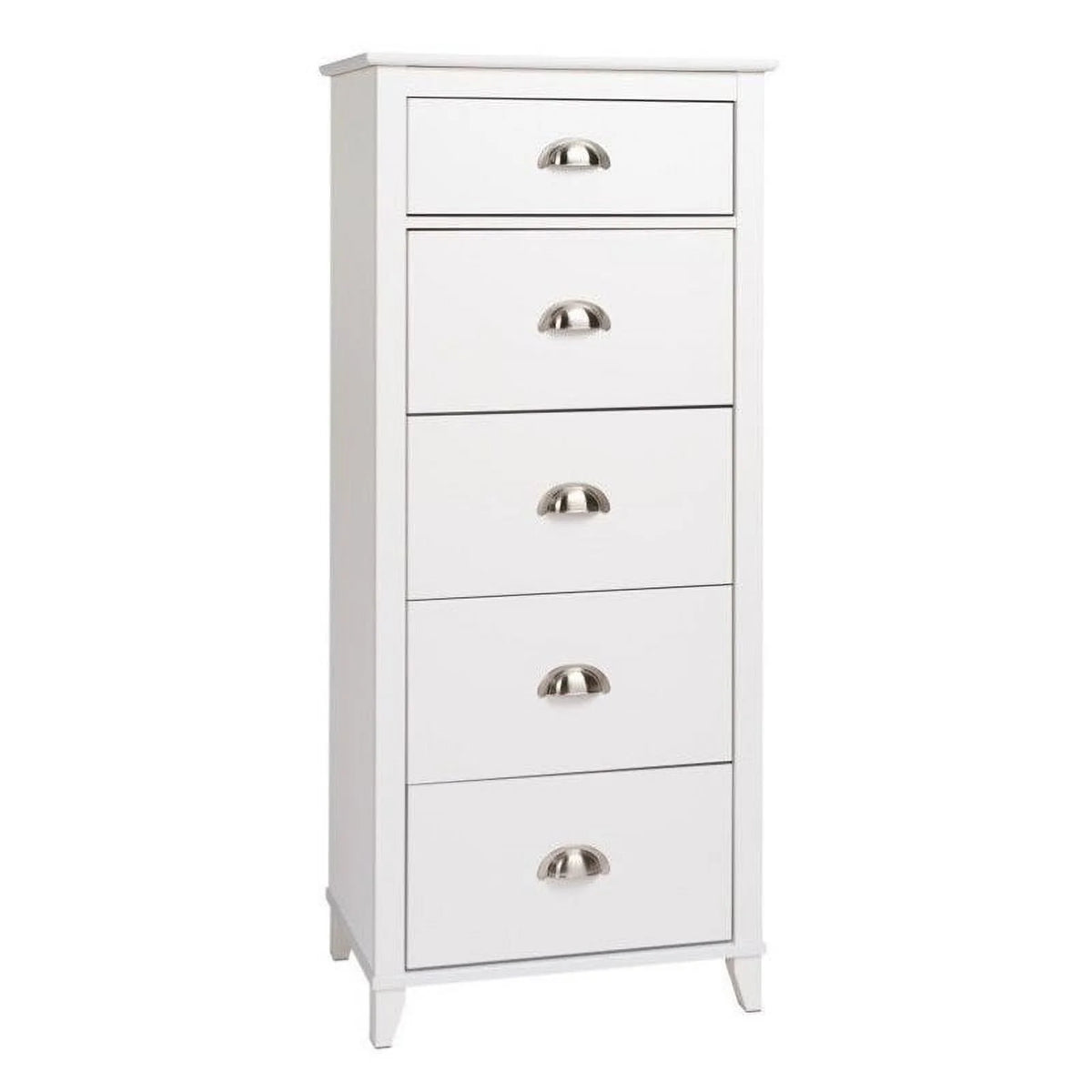 White 5 Drawer Lingerie Chest S67828