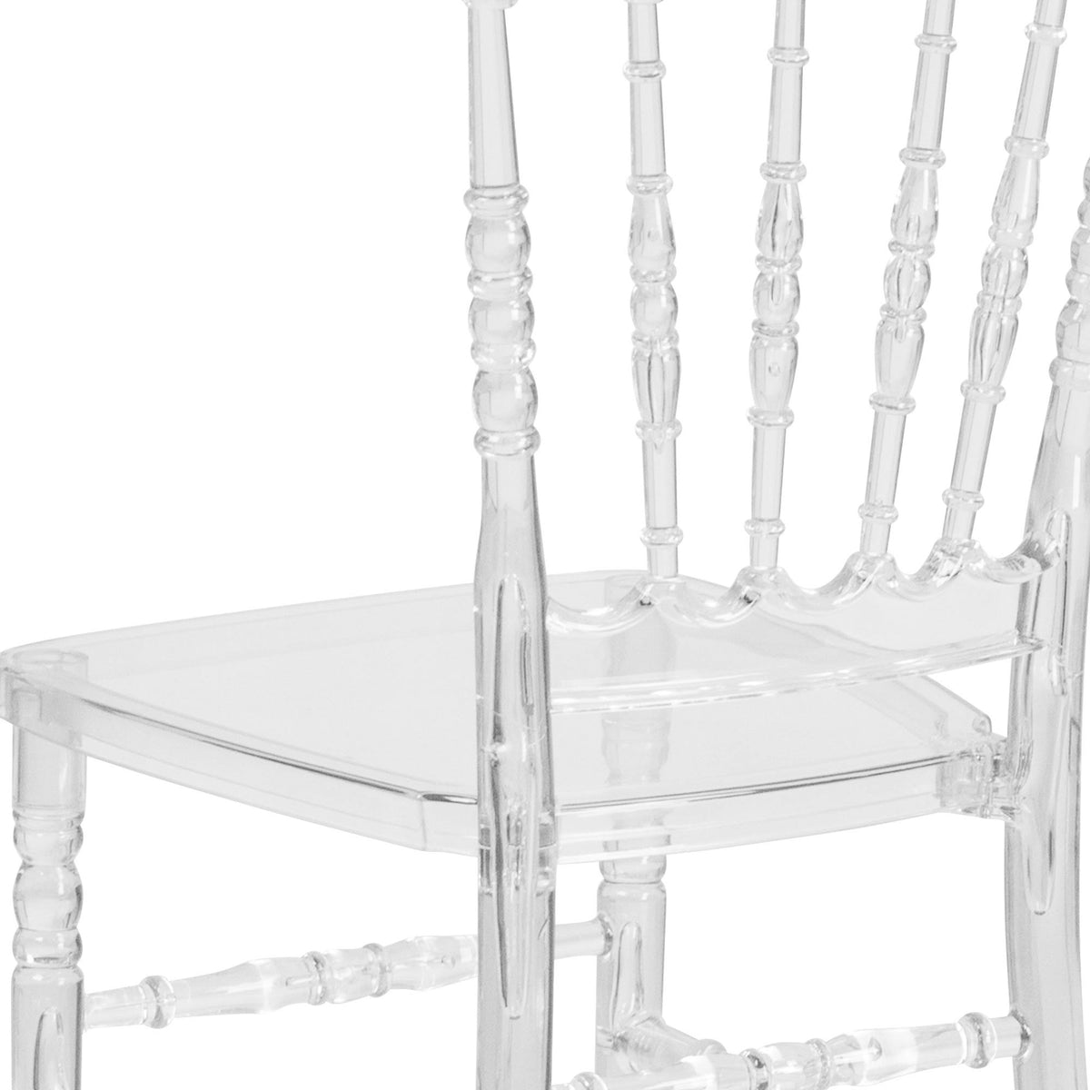 Clear Crystal Polycarbonate Chair H78067
