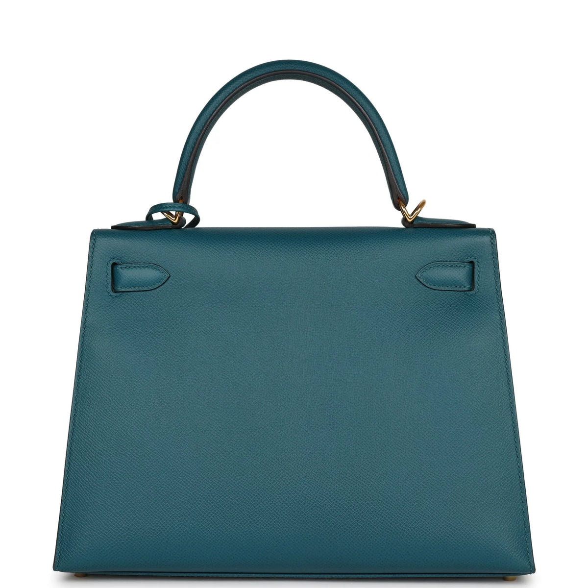 Vert Bosphore Epsom Leather Handbag Q162