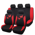 Butterfly Full Set Car Seat Cover Split Air Mesh F687