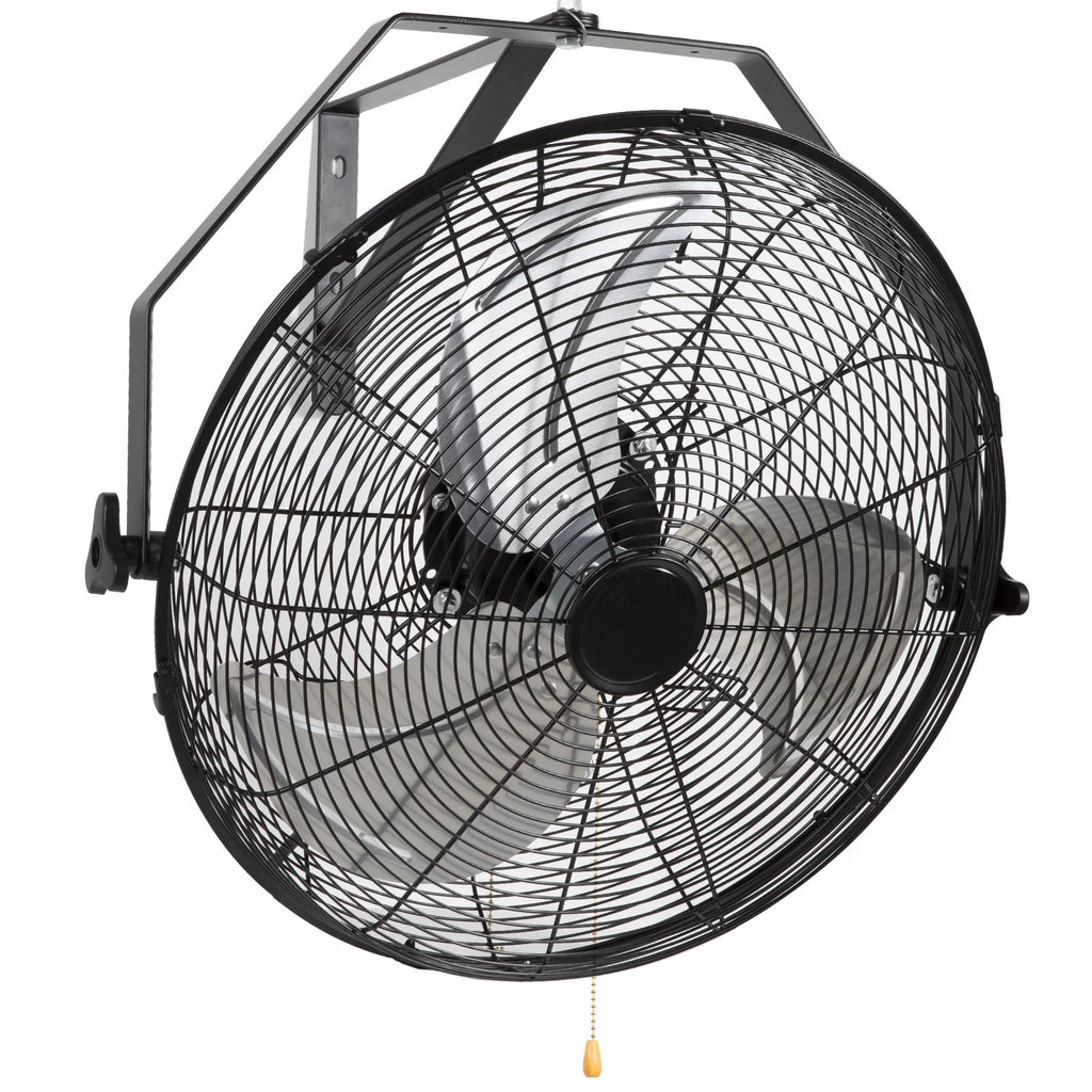 Wall Mount Oscillating Fan 17.6'' 3 Speed Waterproof I80270