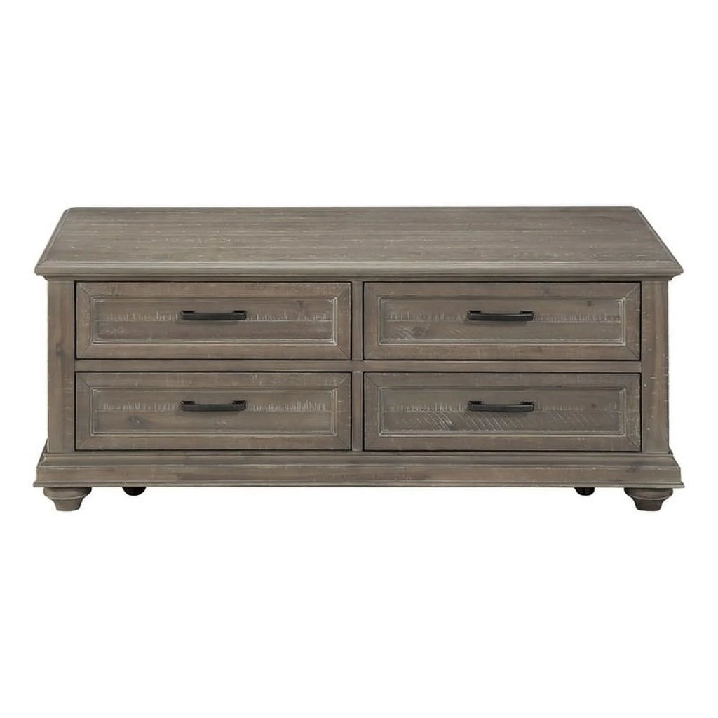 Wood 4 Drawer Coffee Table U527